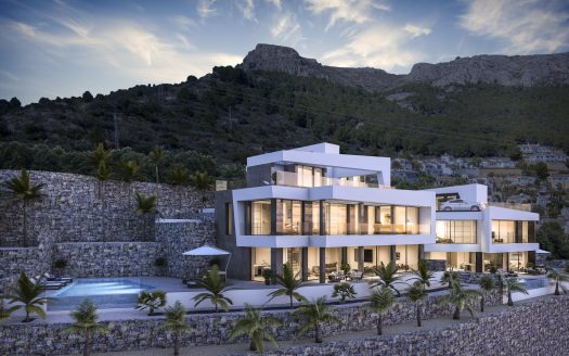 GTA – 2738 – Villa of luxury in Calpe Alicante