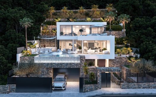 GTA – 2825 – Villa of luxury in Calpe Alicante